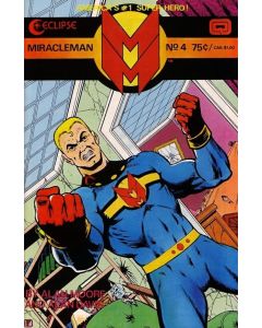 Miracleman (1985) # 4 (7.0-FVF) Alan Moore, Jim Starlin cover with Thanos in the background