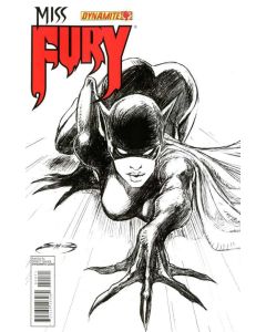 Miss Fury (2013) #   4 Cover G 1:50 (8.0-VF) Joe Benitez Sketch Variant