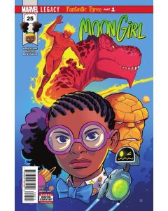 Moon Girl and Devil Dinosaur (2015) #  25 (7.0-FVF) The Thing, Human Torch