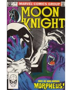 Moon Knight (1980) #  12 UK Price (5.0-VGF)