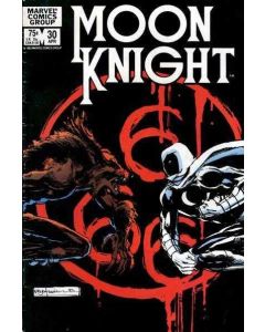 Moon Knight (1980) #  30 (6.5-FN+) Werewolf by Night