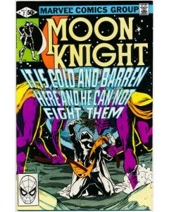 Moon Knight (1980) #   7 (5.0-VGF) Stains on bottom corners