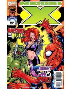 Mutant X (1998) #   5 (9.2-NM) Man-Spider