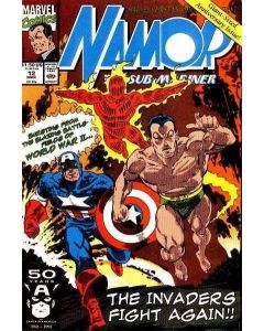 Namor the Sub-Mariner (1990) #  12 (8.0-VF) Invaders