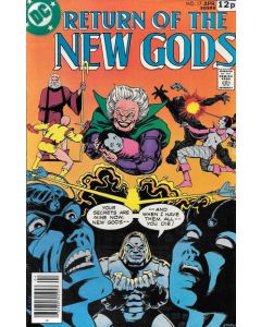 New Gods (1971) #  17 UK Price (5.0-VGF)