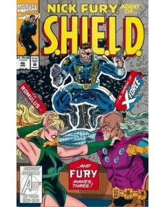 Nick Fury Agent of SHIELD (1989) #  46 (8.0-VF) Romulus vs. Gideon