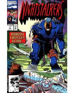 Nightstalkers (1992) #   3 (8.0-VF) Blade