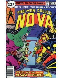 Nova (1976) #  24 UK Price (5.0-VGF)