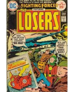Our Fighting Forces (1954) # 153 (4.0-VG) Stamp on cover