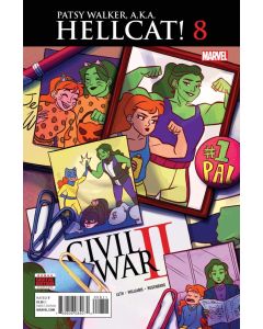Patsy Walker AKA Hellcat (2016) #   8 (9.2-NM) Civil War II