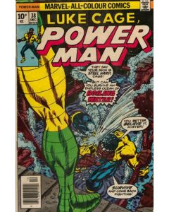 Power Man and Iron Fist (1972) #  38 UK Price (7.0-FVF) Luke Cage Power Man, Chemistro