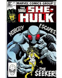Savage She-Hulk (1980) #  21 UK Price (6.0-FN) The Seeker