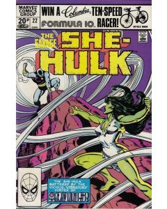 Savage She-Hulk (1980) #  22 UK Price (7.5-VF-) Radius