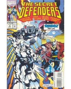 Secret Defenders (1993) #   9 (7.0-FVF) War Machine, Thunderstrike, Silver Surfer