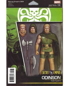 Secret Empire (2017) #   3 Cover C (9.0-VFNM) Action Figure Variant