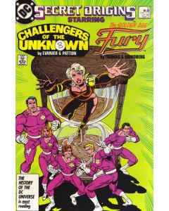 Secret Origins (1986) #  12 (8.0-VF) Challengers of the Unknown, Fury