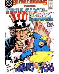 Secret Origins (1986) #  19 (9.0-VFNM) Jack Kirby, Uncle Sam, Guardian