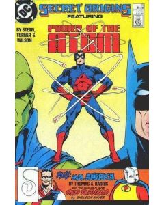 Secret Origins (1986) #  29 (9.0-VFNM) Atom, Mr. America, Red Tornado