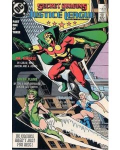 Secret Origins (1986) #  33 (7.0-FVF) Mr. Miracle, Justice League International