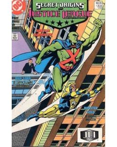 Secret Origins (1986) #  35 (8.0-VF) Booster Gold, Martian Manhunter, Maxwell Lord