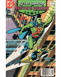 Secret Origins (1986) #  35 Newsstand (7.0-FVF) Booster Gold, Martian Manhunter, Maxwell Lord
