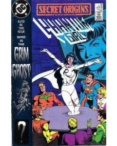 Secret Origins (1986) #  42 (6.0-FN) Price tag on cover, Phantom Girl, Grim Ghost