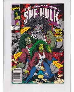 Sensational She-Hulk (1989) #  15 Newsstand (6.5-FN+) (2199645) 1st Appearance Grey She-Hulk