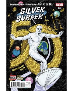 Silver Surfer (2016) #   3 (9.0-VFNM) 50th Anniversary issue!