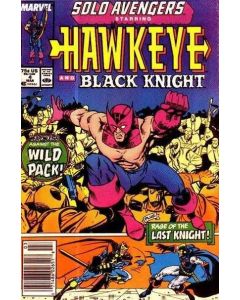 Solo Avengers (1987) #   4 Newsstand (7.0-FVF) Black Knight