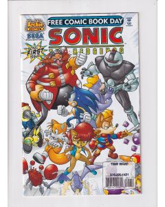Sonic the Hedgehog FCBD (2008) #   1 (7.0-FVF) Stamp on cover