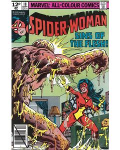 Spider-Woman (1978) #  18 UK Price (7.0-FVF) The Waxman