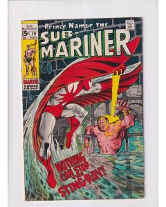 Sub-Mariner (1968) #  19 (6.0-FN) (2272638) 1st Stingray