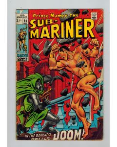Sub-Mariner (1968) #  20 UK Price (4.0-VG) (2149916) Dr. Doom