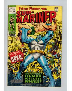 Sub-Mariner (1968) #  23 UK Price (4.0-VG) (2149923) 1st Orka