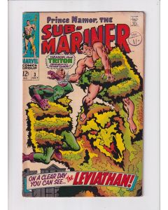 Sub-Mariner (1968) #   3 (5.0-VGF) (1985829) Triton, The Leviathan