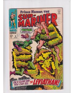 Sub-Mariner (1968) #   3 (5.0-VGF) (2272591) Triton, The Leviathan