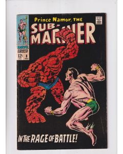 Sub-Mariner (1968) #   8 (5.0-VGF) (1699115) The Thing