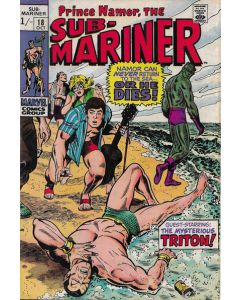 Sub-Mariner (1968) #  18 UK Price (5.5-FN-) Triton