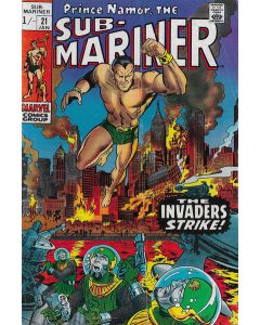 Sub-Mariner (1968) #  21 UK Price (6.0-FN)