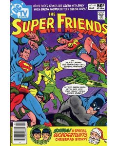 Super Friends (1976) #  42 Newsstand (6.5-FN+) Green Fury, Minimal water damage