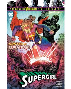 Supergirl (2016) #  34 Cover A (9.0-VFNM) Leviathan