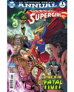 Supergirl (2016) ANNUAL #   1 (9.0-VFNM) Emerald Empress