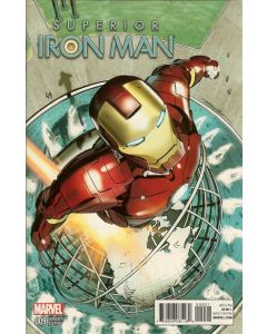 Superior Iron Man (2014) #   9 Cover B (9.2-NM) NYC Variant, FINAL ISSUE