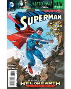 Superman (2011) #  13 (8.0-VF) H'el on Earth