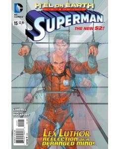 Superman (2011) #  15 (9.2-NM) H'el on Earth