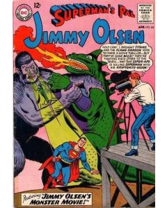 Superman's Pal Jimmy Olsen (1954) #  84 (3.0-GVG) Titano, Kryptonian Flame Dragon
