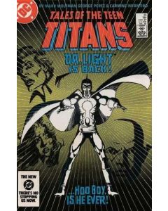 New Teen Titans (1980) #  48 (9.0-VF) Tales of the Teen Titans, Dr. Light