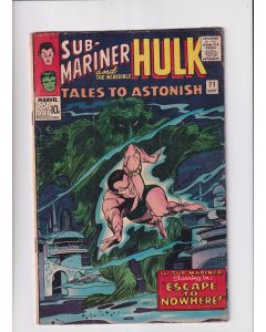Tales to Astonish (1959) #  71 UK Price (4.0-VG) (2272904) Sub-Mariner, Hulk, Seaweed Man