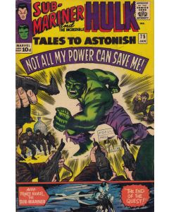 Tales to Astonish (1959) #  75 UK Price (1.5-FR/GD) Sub-Mariner, Hulk