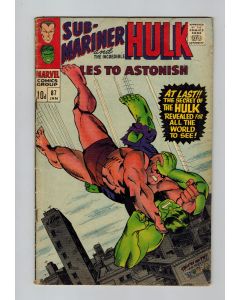 Tales to Astonish (1959) #  87 UK Price (4.5-VG+) (1887079) Sub-Mariner, Incredible Hulk